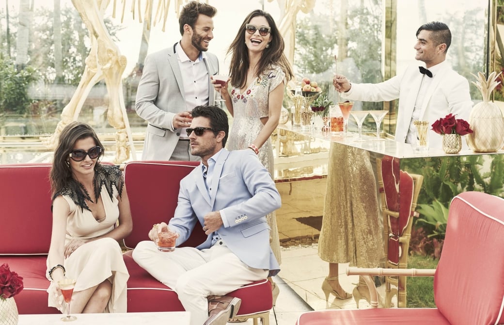 High fashion Group of People